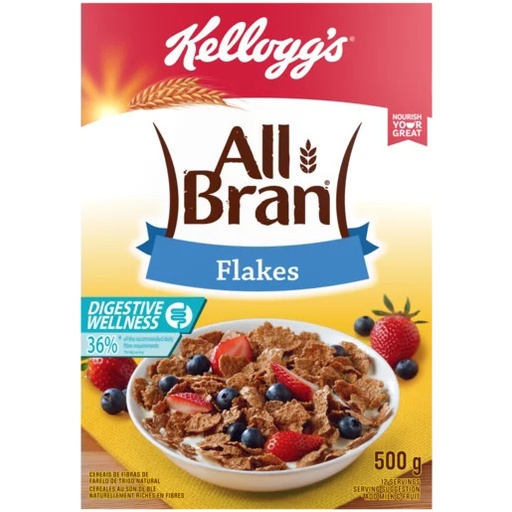 Kellogg's All Bran Wheat Cereal
