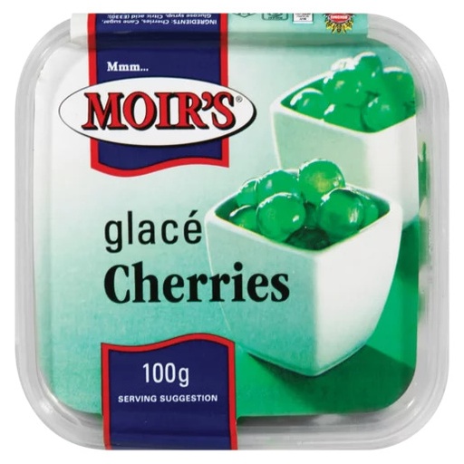 [Z2608] Moirs Glace Cherries 