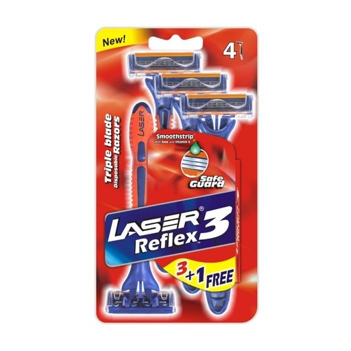 [Z2389] Laser Reflex III Tripple Blade Razor