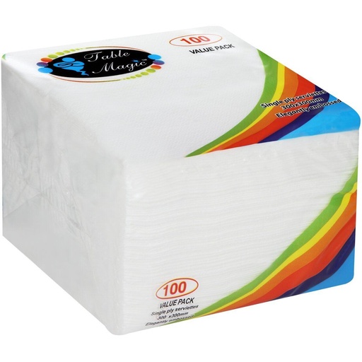 Table Magic 1Ply Serviettes