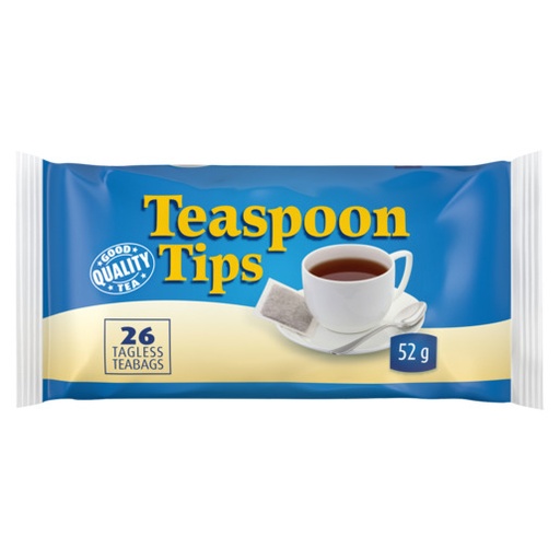 Teaspoon Tips Teabags 