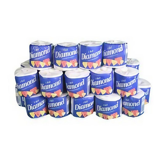 Diamond toilet rolls